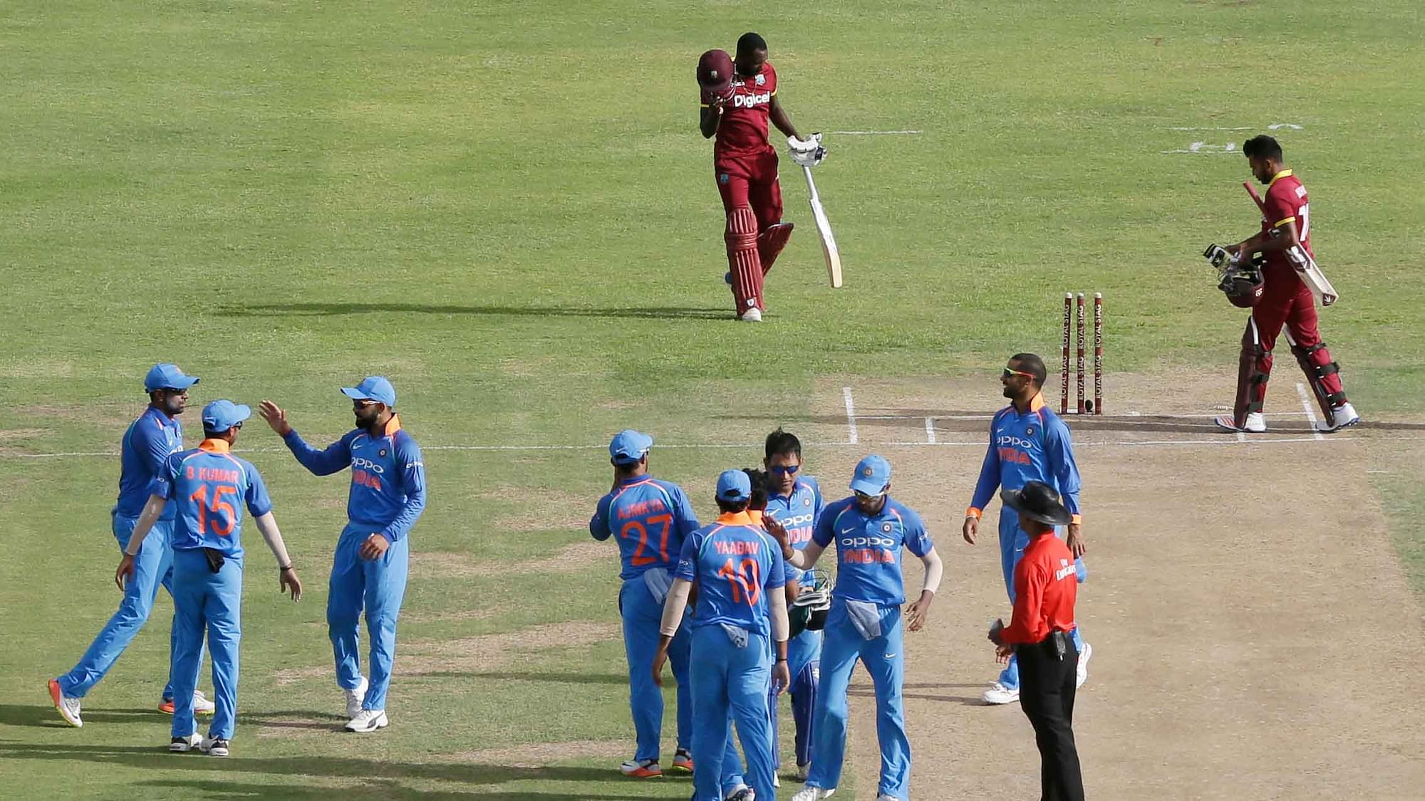India beat West Indies by 93 runs in the third ODI.
