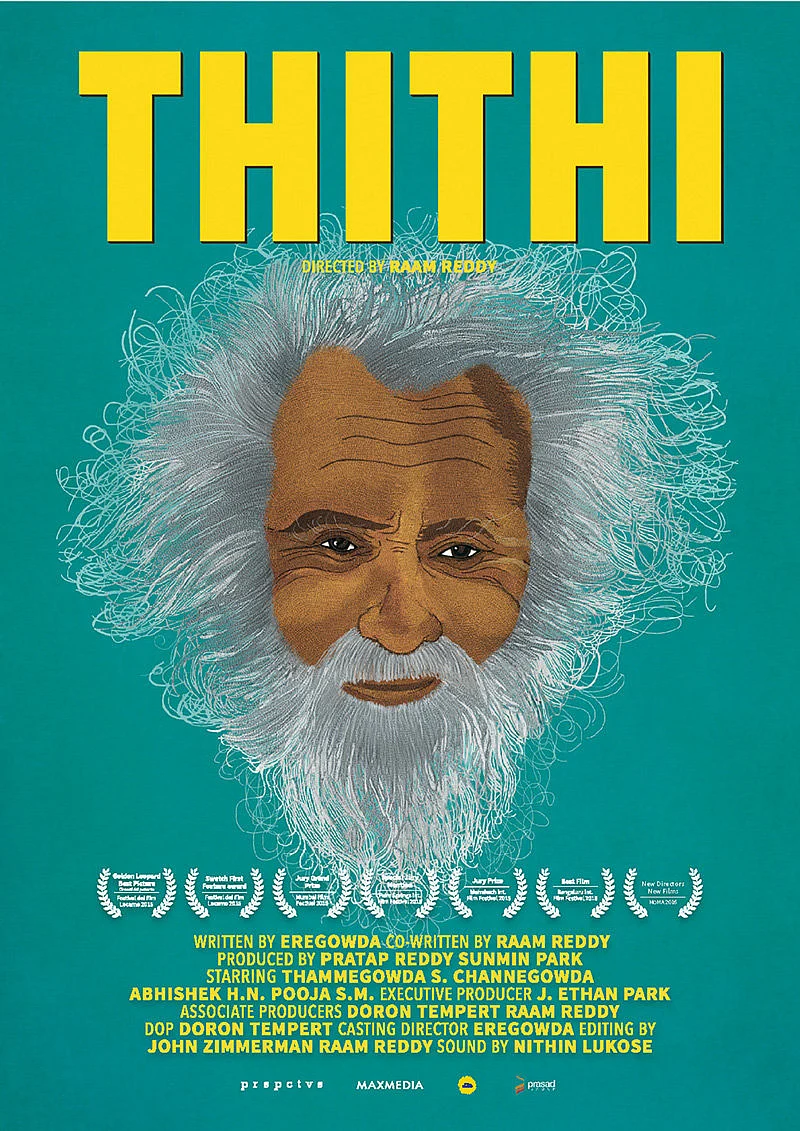 A poster of<i> Thithi</i>.