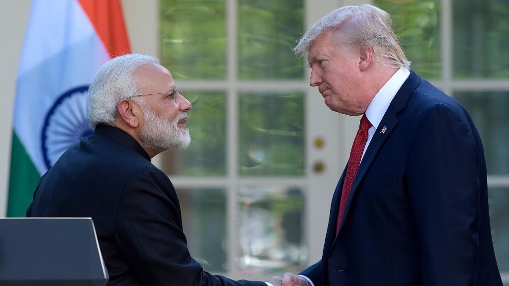 Prime Minister Narendra Modi and US President Donald Trump.&nbsp;