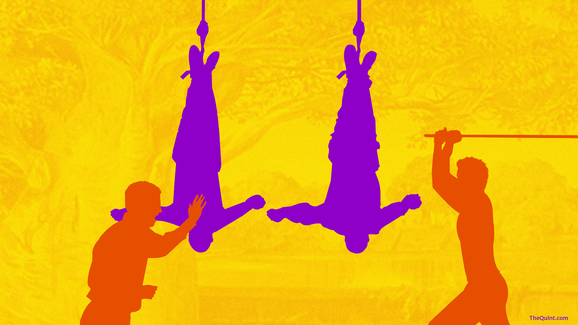 Two men hung upside down for allegedly stealing chairs (Photo: <b>The Quint</b>)