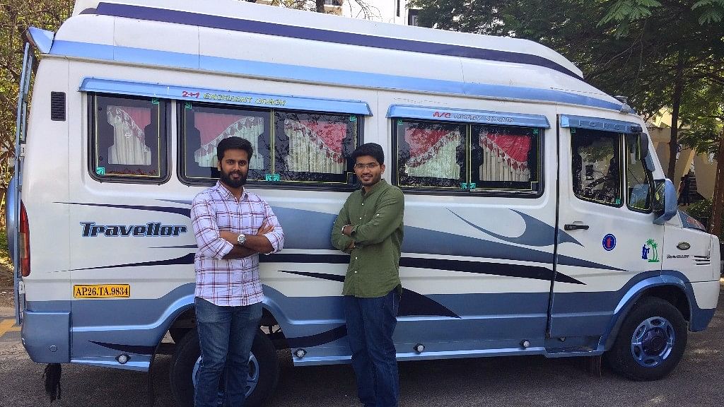 Prasanth and Hemanth, two of the six co-founders of Commut.