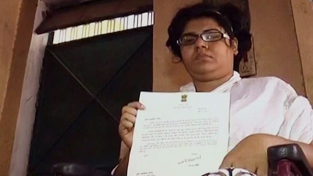 Anamika Mishra writes to PM Modi for help (Photo: ANI Screen grab