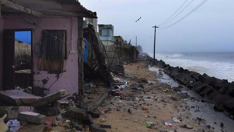 The United Nations Global Environmental Outlook report says 40 million people in the coastal regions of South Asia will be displaced by rising sea levels. (Photo: Sreekesh Raveendran Nair)
