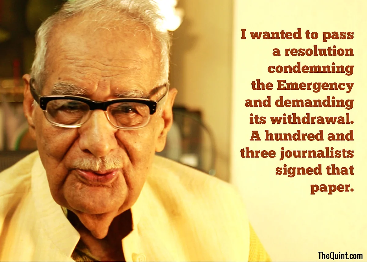 Kuldip Nayar – the Editor Who Refused to Bend During the Emergency