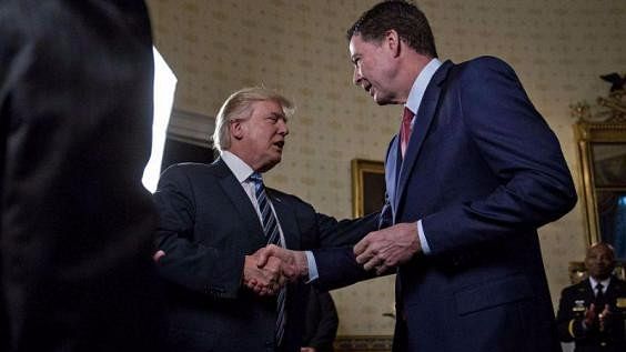 James Comey and Donald Trump. (Photo: AP)