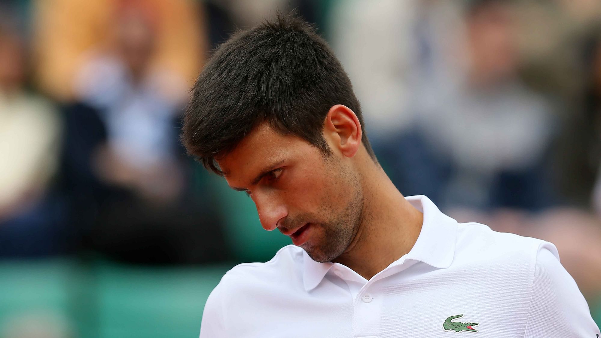 Novak Djokovic was knocked out of the French Open. (Photo: AP)