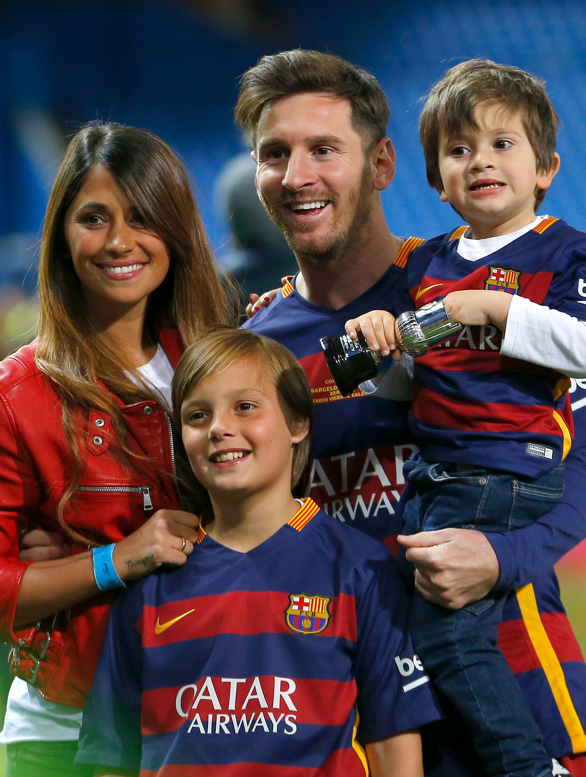 Lionel Messi will be marrying Antonella Roccuzzo, his girlfriend and mother of his two children on Friday.