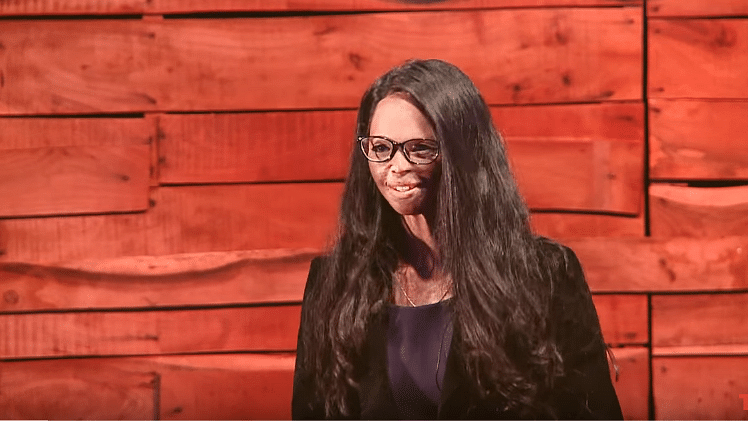 Acid attack survivor, Lakshmi Agarwal. (Photo Courtesy: YouTube Screenshot/<a href="https://www.youtube.com/watch?v=7Fq0YvfluN4">@TEDx Talks</a>)