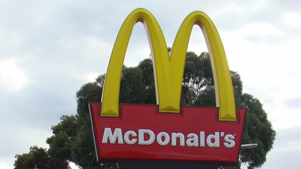 McDonald’s sign.&nbsp;