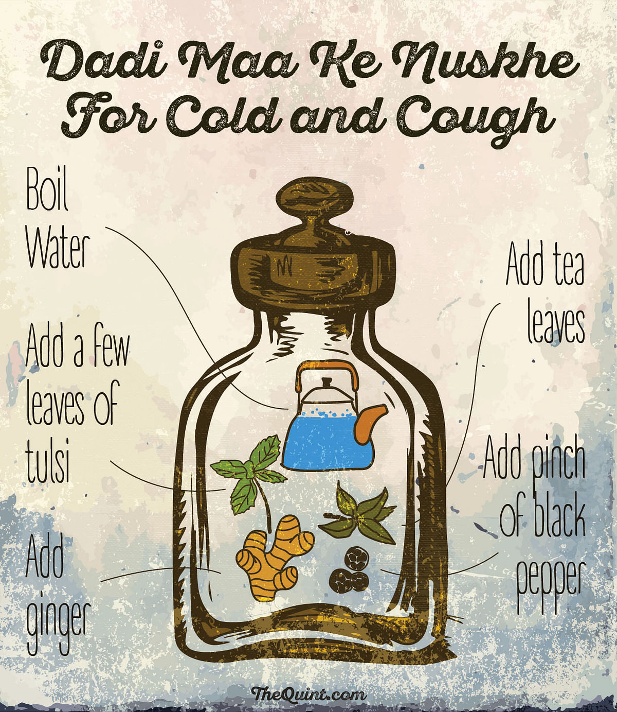 Dadi Maa Ke Nuskhe: Home Remedies To Deal with Common Cold
