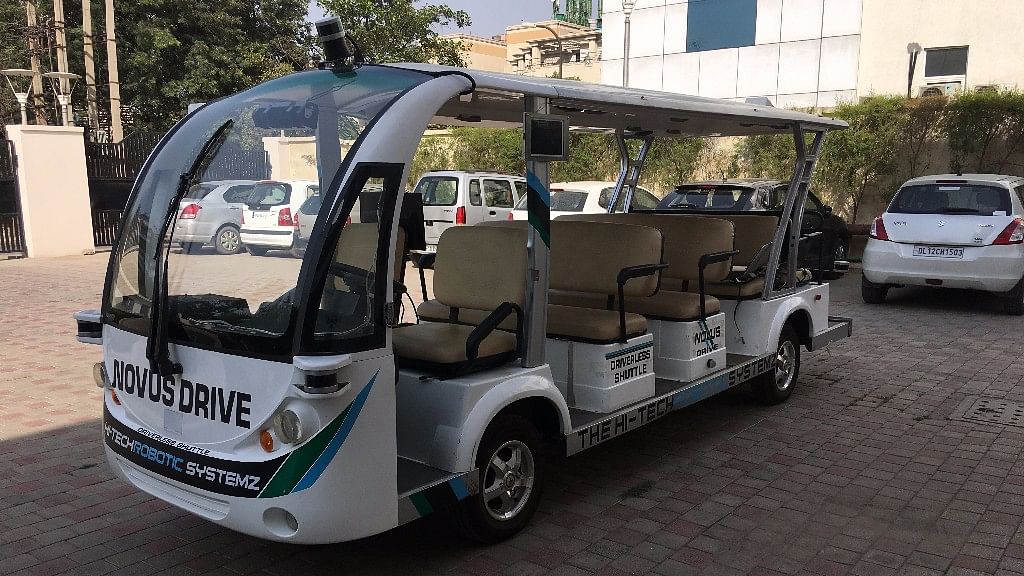 Novus Drive autonomous vehicle has been made in India. (Photo: <b>TheQuint</b>)