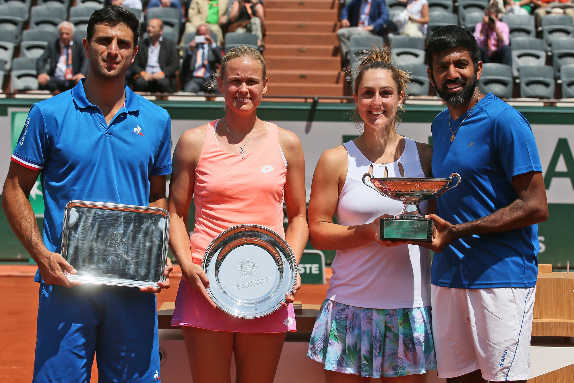 At 37 Bopanna Wins 1st Grand Slam Title With Canada S Dabrowski