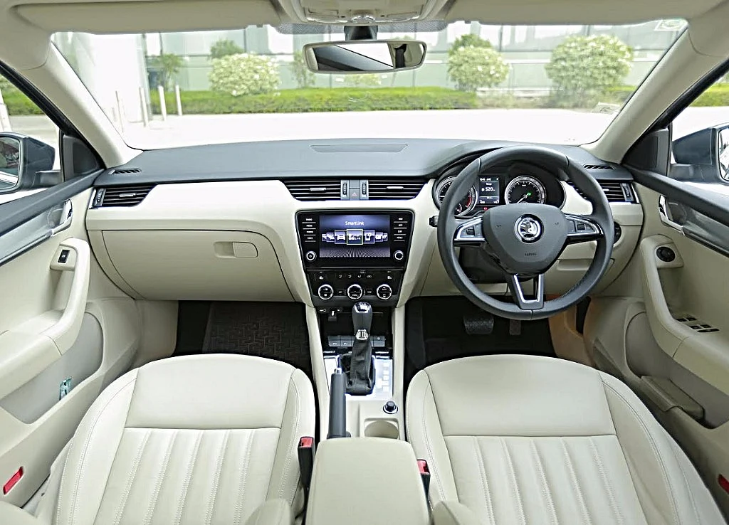 The interiors have not changed much, except for a larger infotainment system.