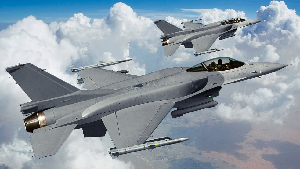 Lockheed Martin;s F-16 fighter jets.