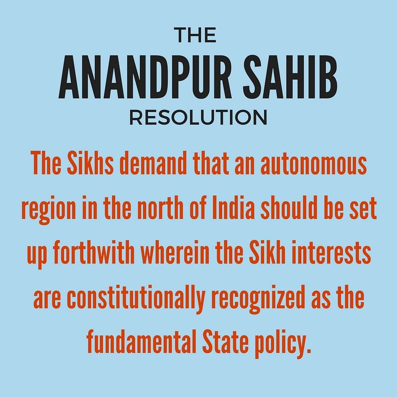 The failure to separate Sikh religion from Sikh politics is what led to India’s first brush with militant extremism.