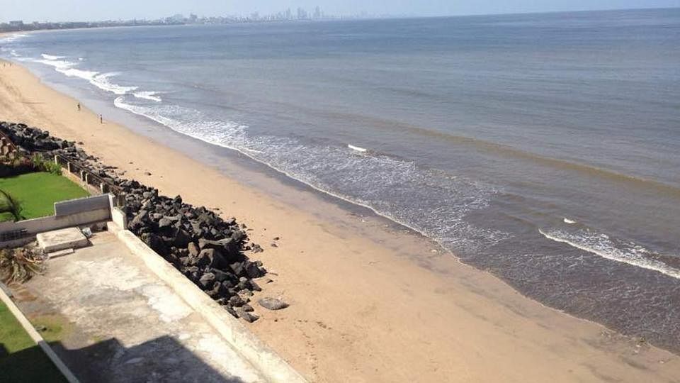 Versova beach clean-up done under the leadership of Afroz Shah in Mumbai. (Photo courtesy: Twitter)