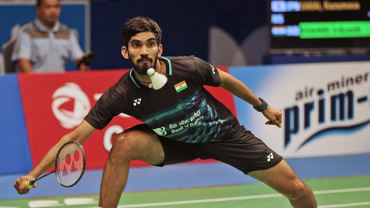 Kidambi Srikanth lost to a less-fancied Khosit Phetpradab of Thailand 21-11 16-21 12-21 in the second round of the men’s singles.