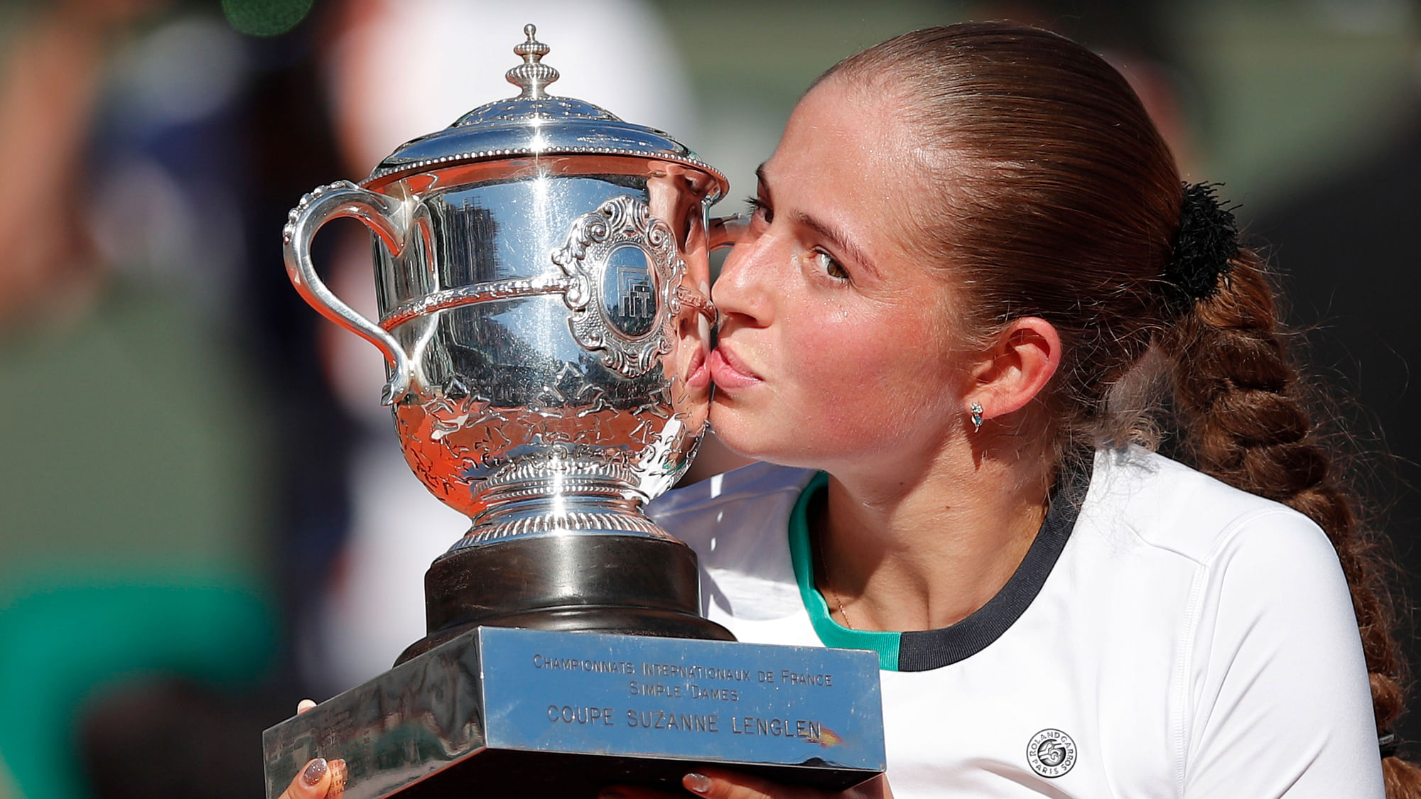 Jelena Ostapenko became the first Latvian to win a grand slam title. (Photo: AP)