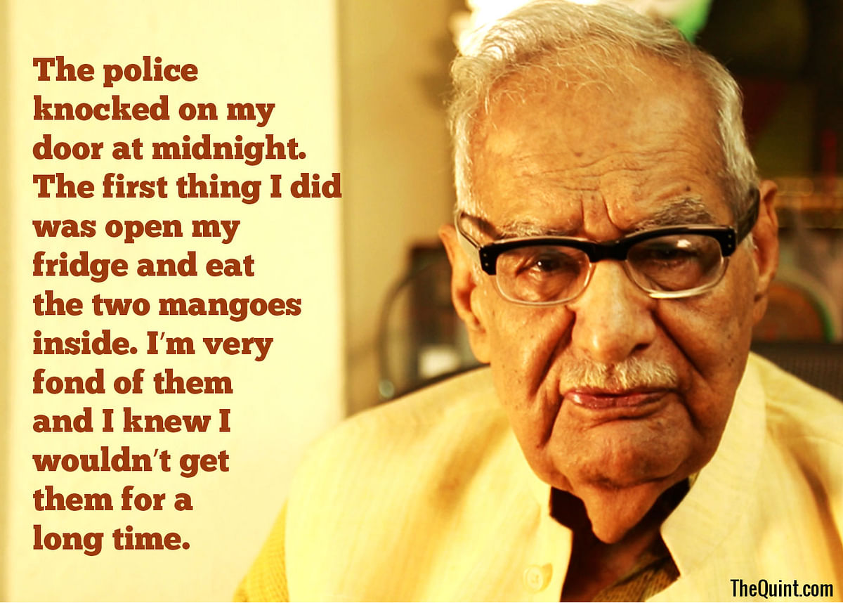 In an 2017 interview to The Quint, Nayar recounted the events that led to his arrest in June 1975.