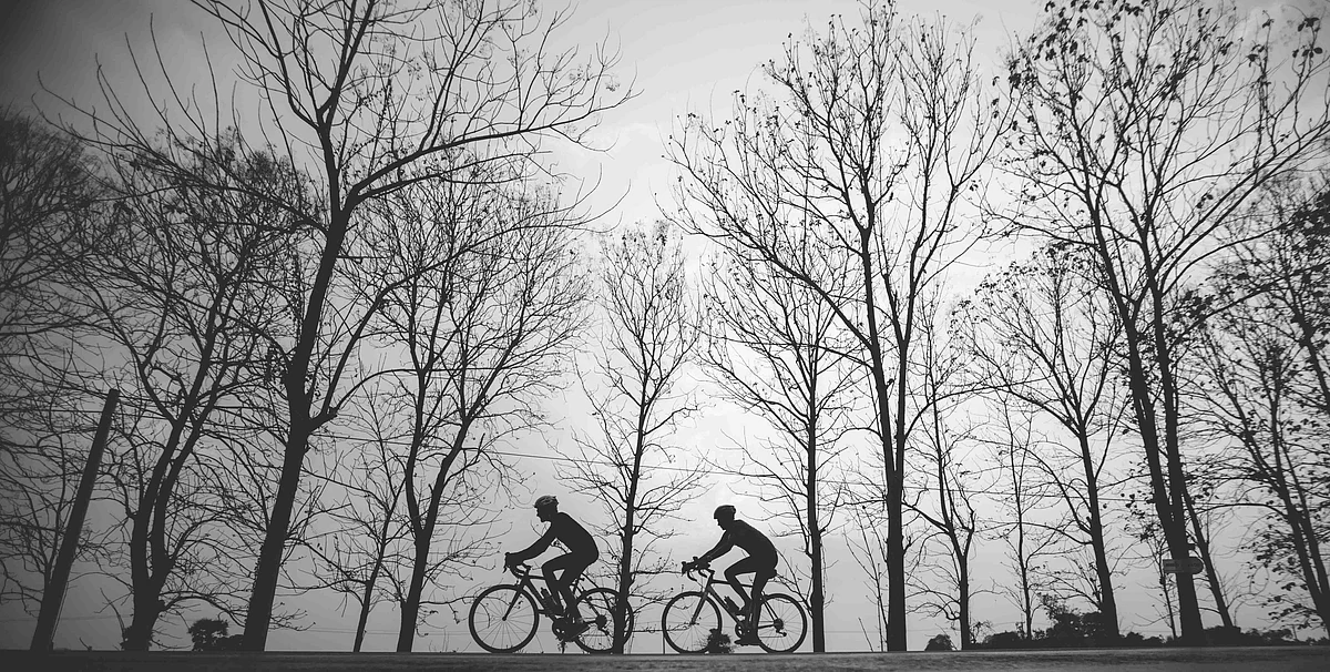 Vijay and Prashant brave it all as they ride from Mumbai to Bangkok. (Photo courtesy: Aanchal Dhara Photography)