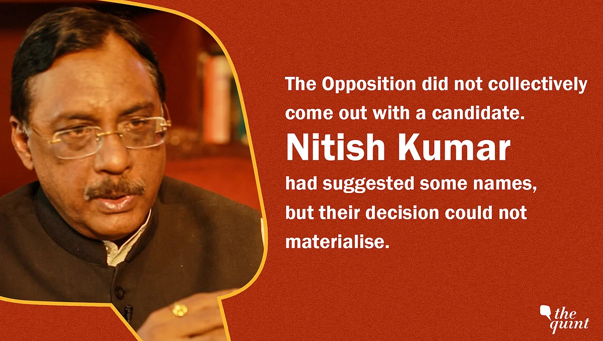 Nitish Is Not Leaving the Bihar Alliance: Pavan Varma to The Quint