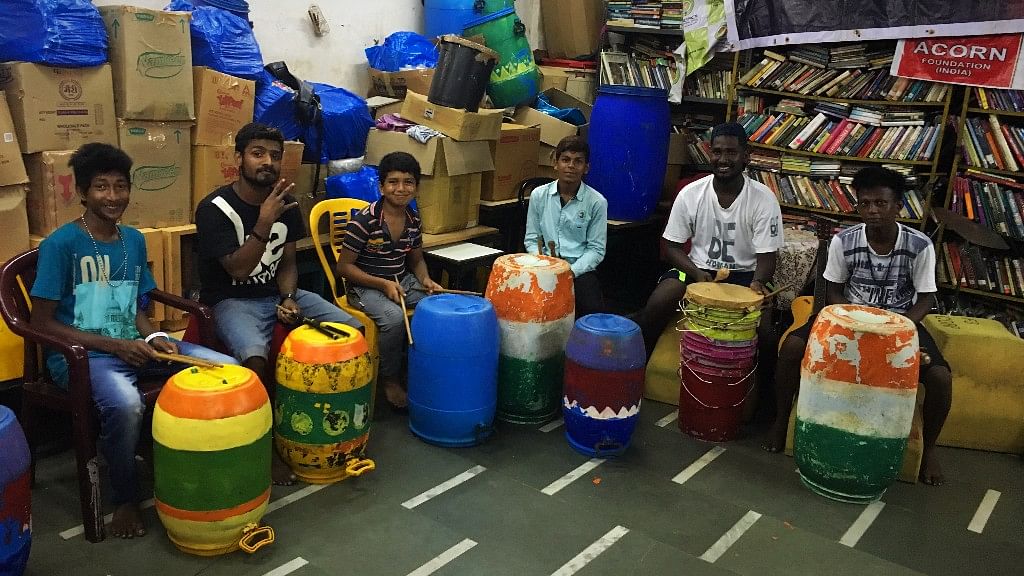 With musical instruments made out of scrap metal and waste, <i>Dharavi Rocks</i> takes music to the next level!&nbsp;