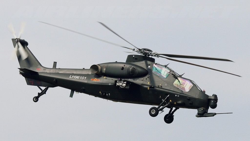 File photo of a Chinese Army chopper. Image used for representational purposes. 