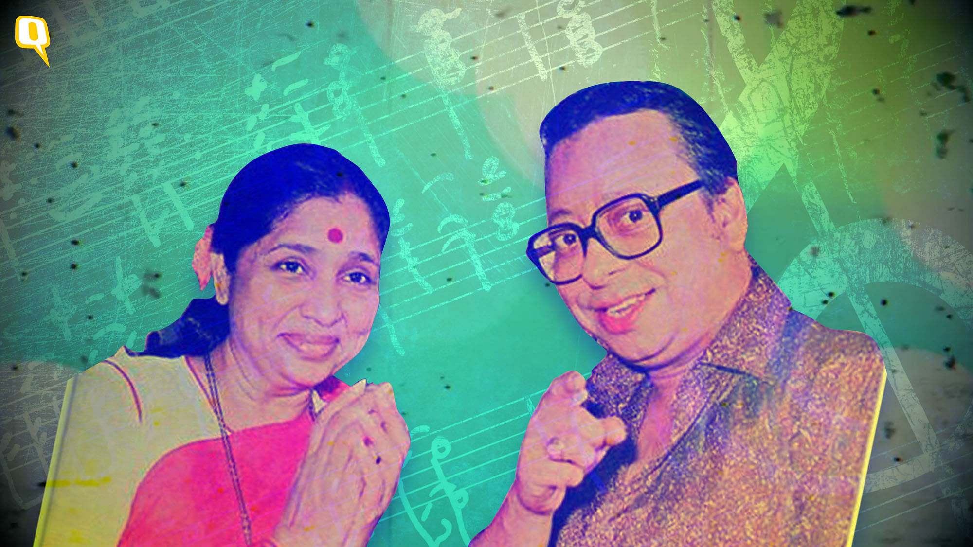 Married to the music: Asha Bhosle and RD Burman.