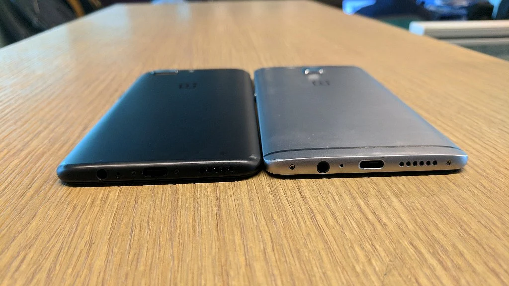 USB Type C and audio jack feature on both the OnePlus phones. 