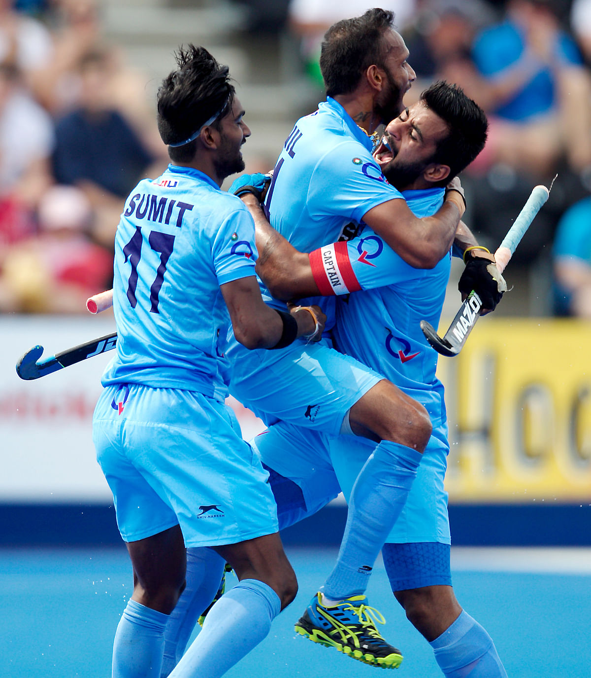 Big defeat in cricket but sports fans in India did have reason to cheer on Sunday –courtesy badminton and hockey.