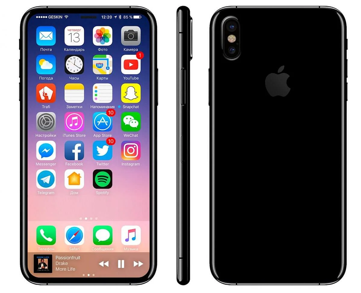 A 5.8-inch edgeless display could be the highlight of the phone. (Photo:<a href="http://https//www.idropnews.com/rumors/iphone-8-rumor-roundup-release-date-price-design-models/41486/"> www.idropnews.com</a>)