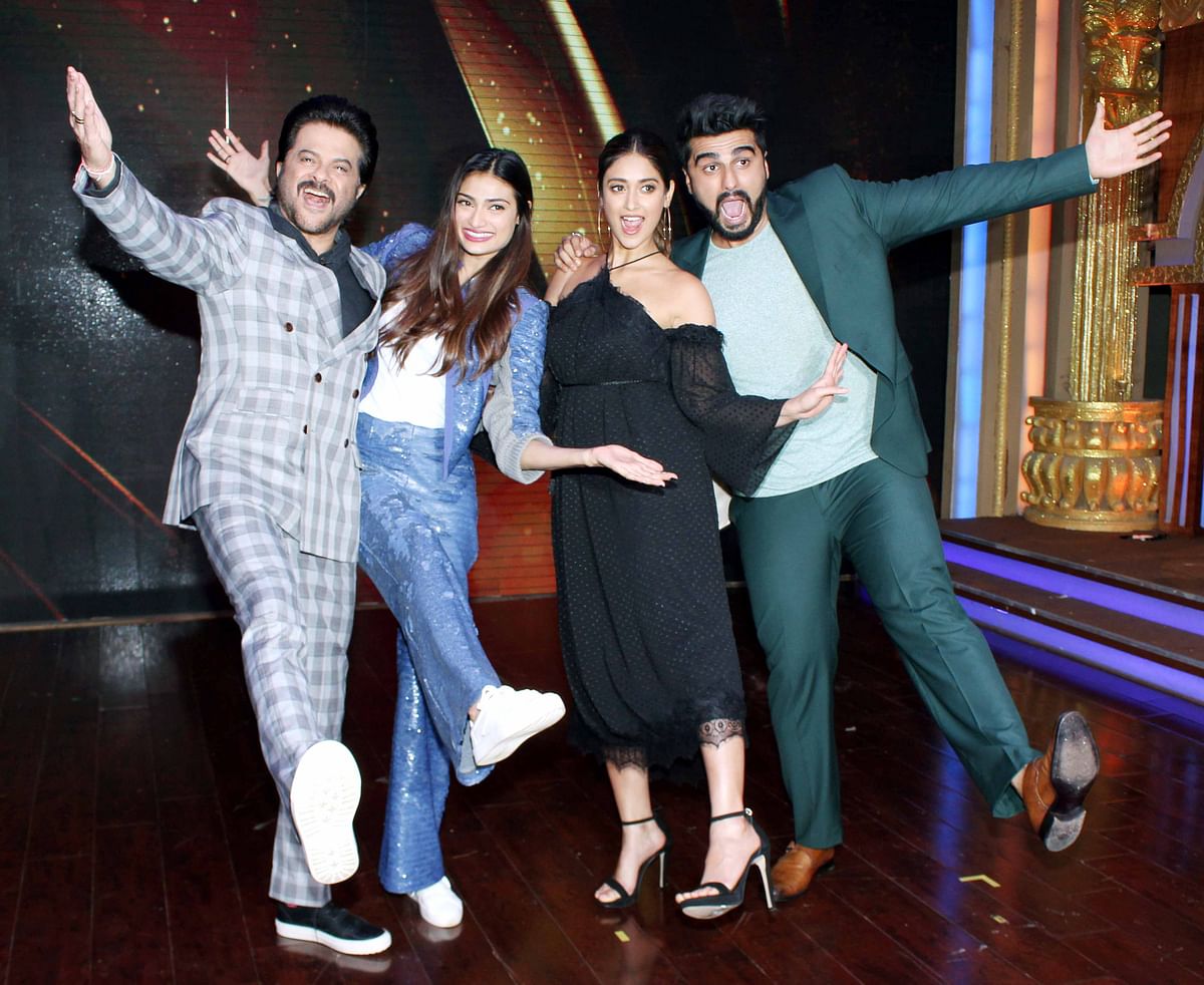 Check out how much fun team ‘Mubarakan’ had here.