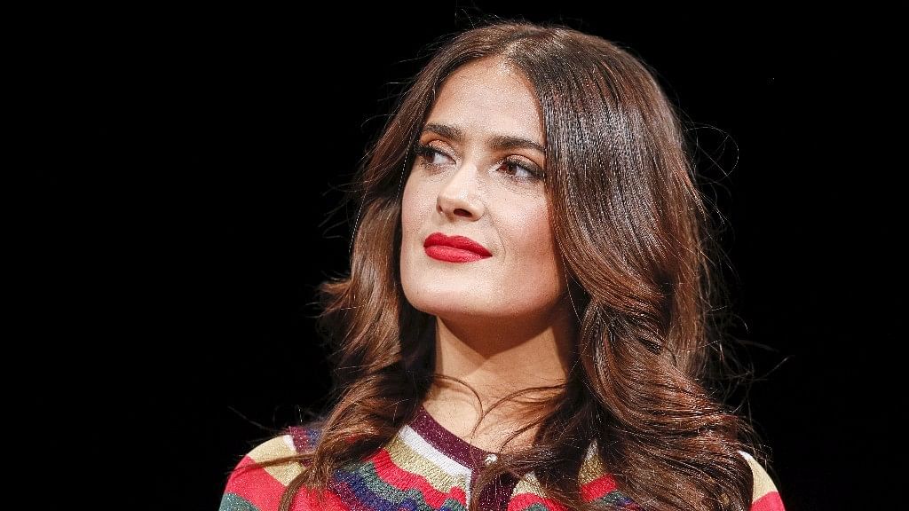 Salma Hayek tells the story of what happened when Donald Trump asked her out. (Photo: Reuters)