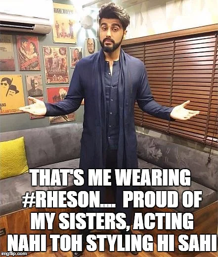 <i>Acting nahin toh styling hi sahi. </i>