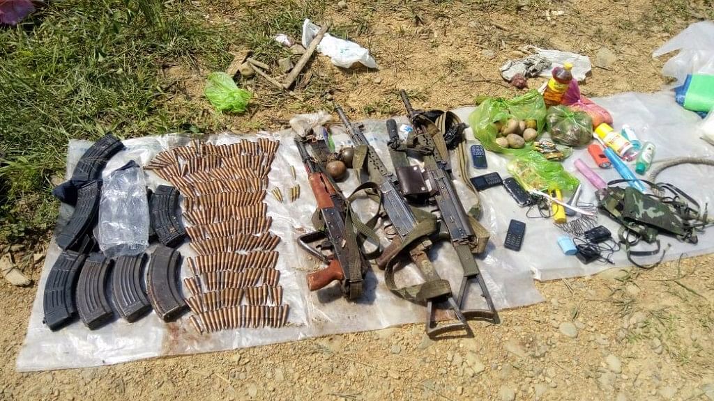 Photo of the ammunition seized from the encounter (Photo: Anjana Dutt)