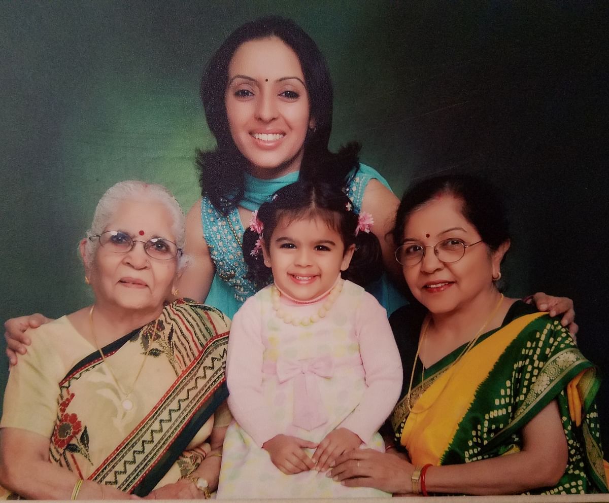 Four generations of story lovers together. (Photo Courtesy: Vani)