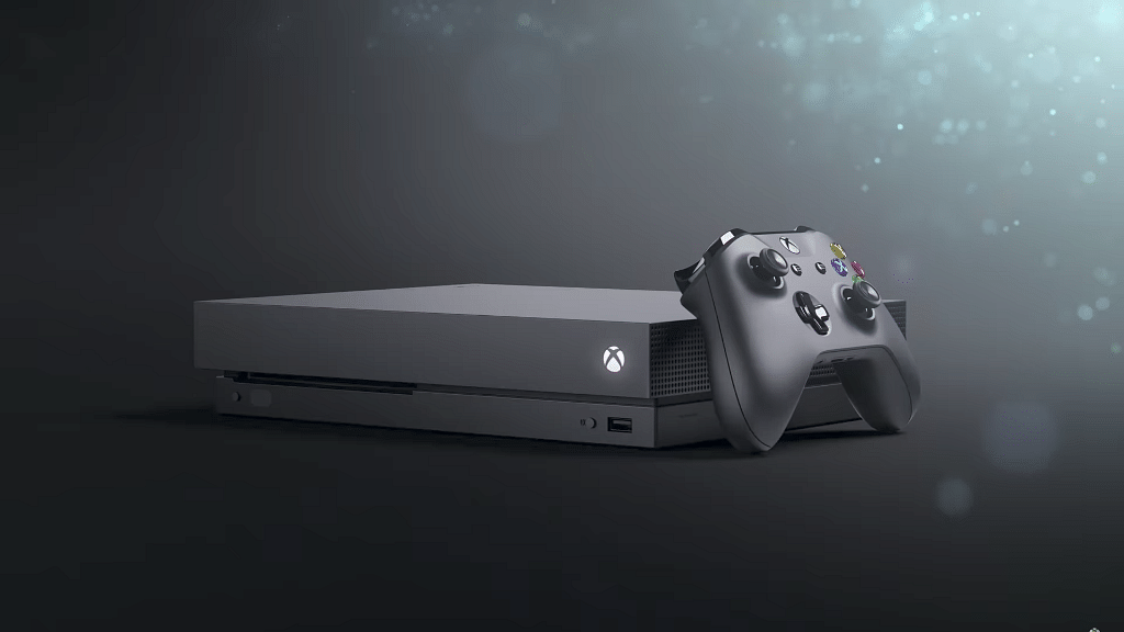 Microsoft unveiled its Xbox One X ahead of the Electronic Entertainment Expo (E3) 2017. (Photo Courtesy: Youtube/<a href="https://www.youtube.com/watch?v=g-gp-Voq6MQ">Xbox</a>)