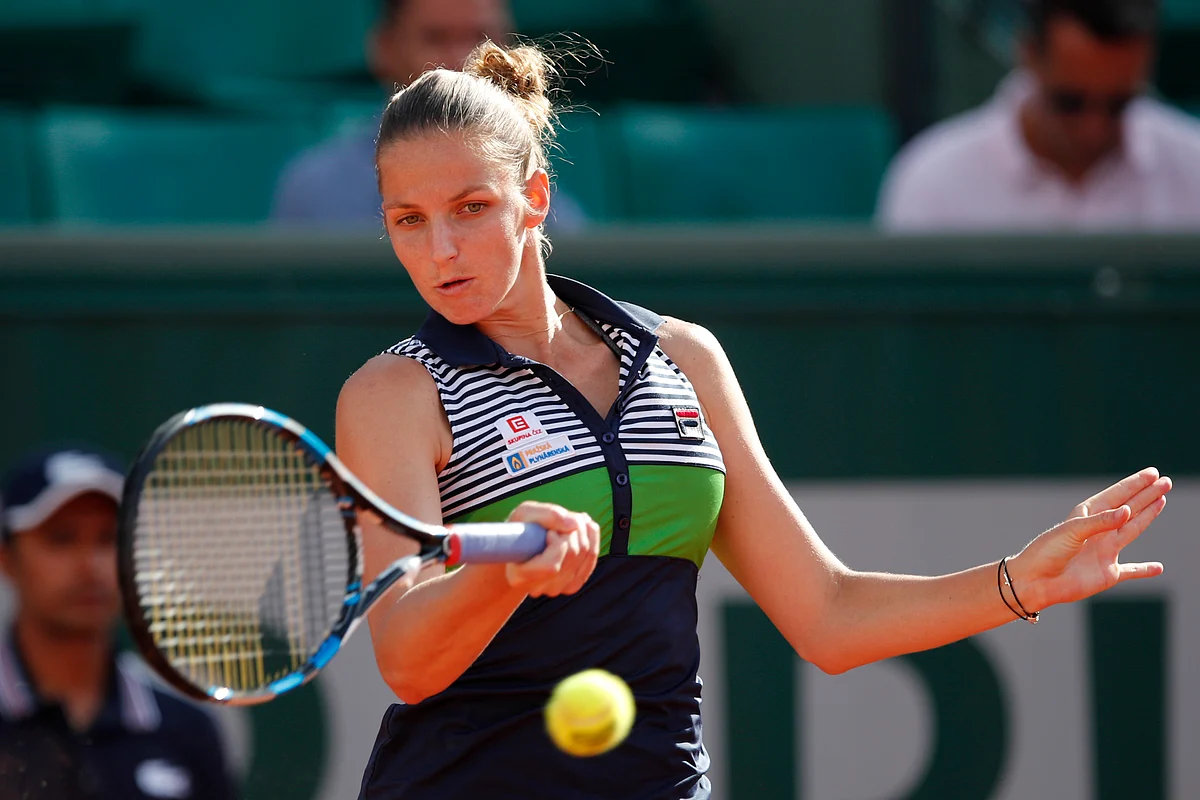 World number three Karolina Pliskova takes on Caroline Garcia. (Photo: AP)