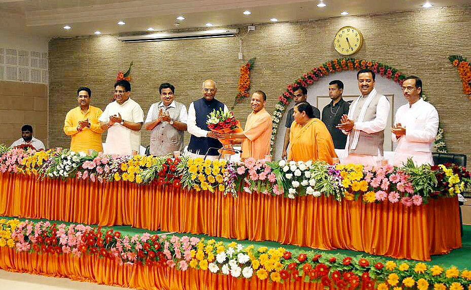 (Photo Courtesy: <a href="https://twitter.com/myogiadityanath">@myogiadityanath</a>/Twitter)