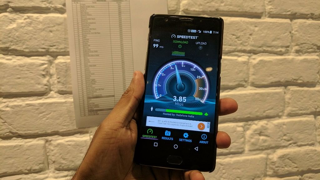 4G speed in India is slow, but things are slowly getting better. (Photo: <b>The Quint</b>)