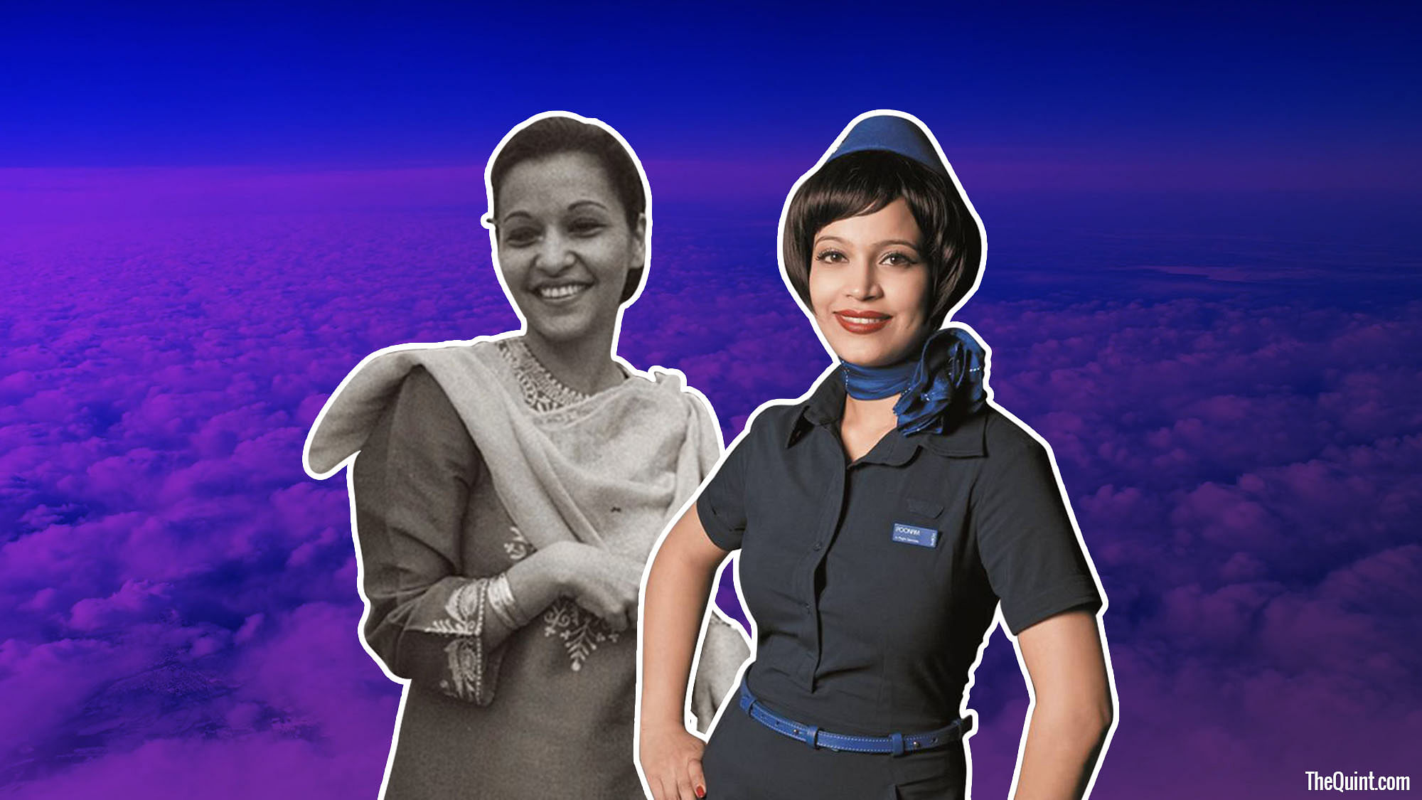 Air hostess uniforms through the decades (Photo:<b> The Quint</b>)