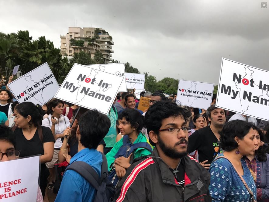 Catch all the live updates from #NotinMyName protests at The Quint.
