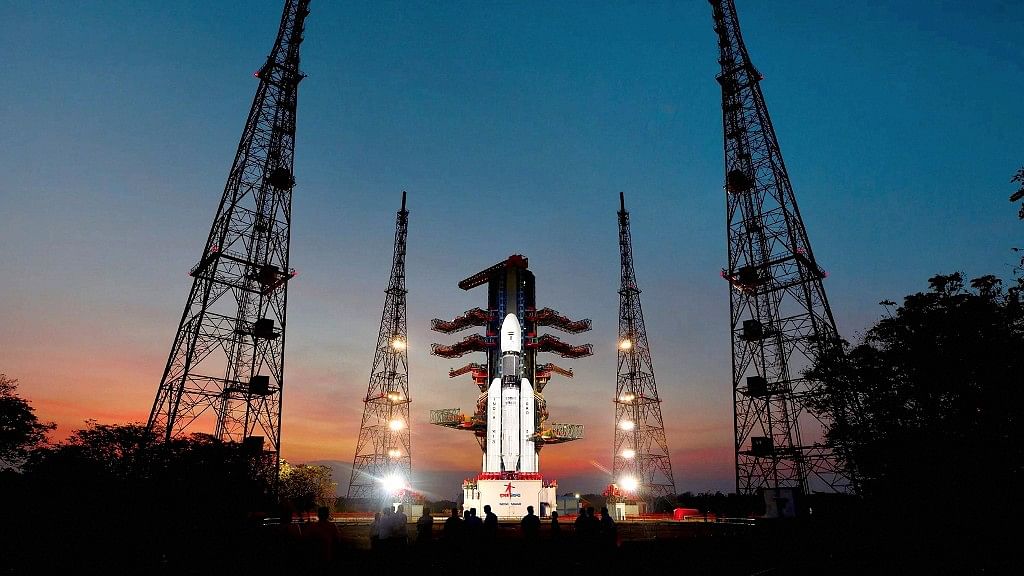 The 25 and a half hour countdown for the launch of GSLV MkIII, carrying the heaviest communication satellite GSAT-19 by Indian Space Research Organisation till date, commenced at 3.58 PM on Sunday. (Photo: ISRO)