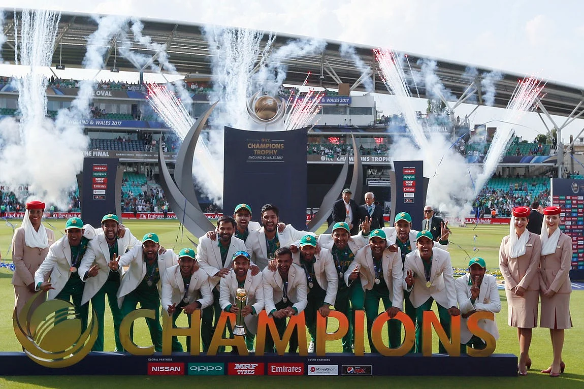 Pakistan won the Champions Trophy in the final against India.