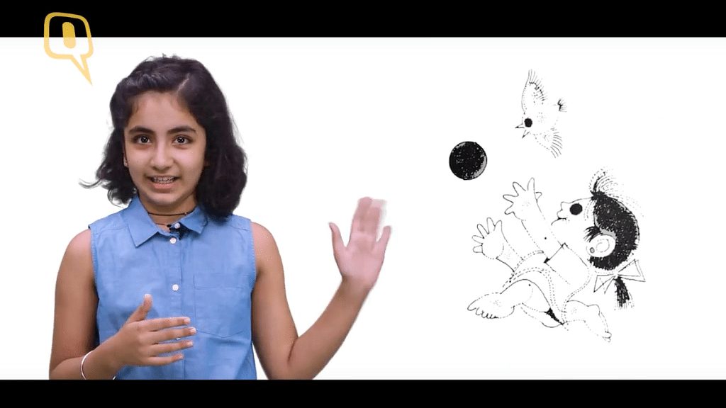 <div class="paragraphs"><p>Children recite Kamla Bhasin’s nursery rhymes. </p></div>