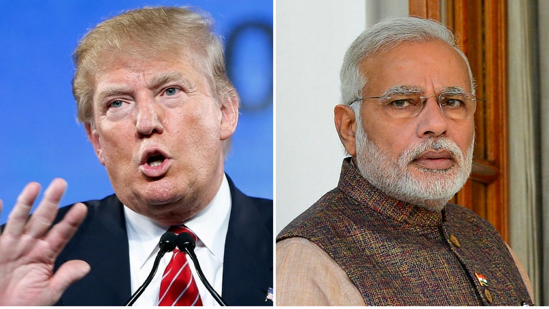 US President Donald Trump and Indian Prime Minister Narendra Modi.&nbsp;