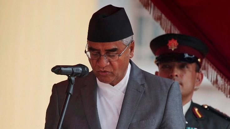 Sher Bahadur Deuba said that he would work for the benefit of Nepal’s interest and maintain a balanced relation between India and China. (Photo: PTI)