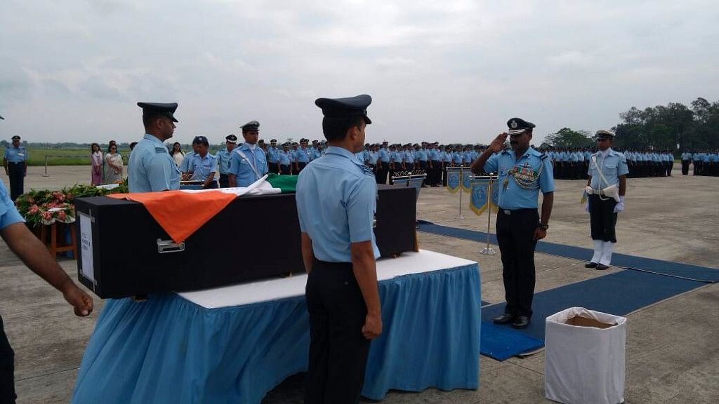Squadron Leader D Pankaj and Flight Lt S Achudev couldn’t initiate ejection before the crash – causing their death. (Photo: Anjana Dutta)