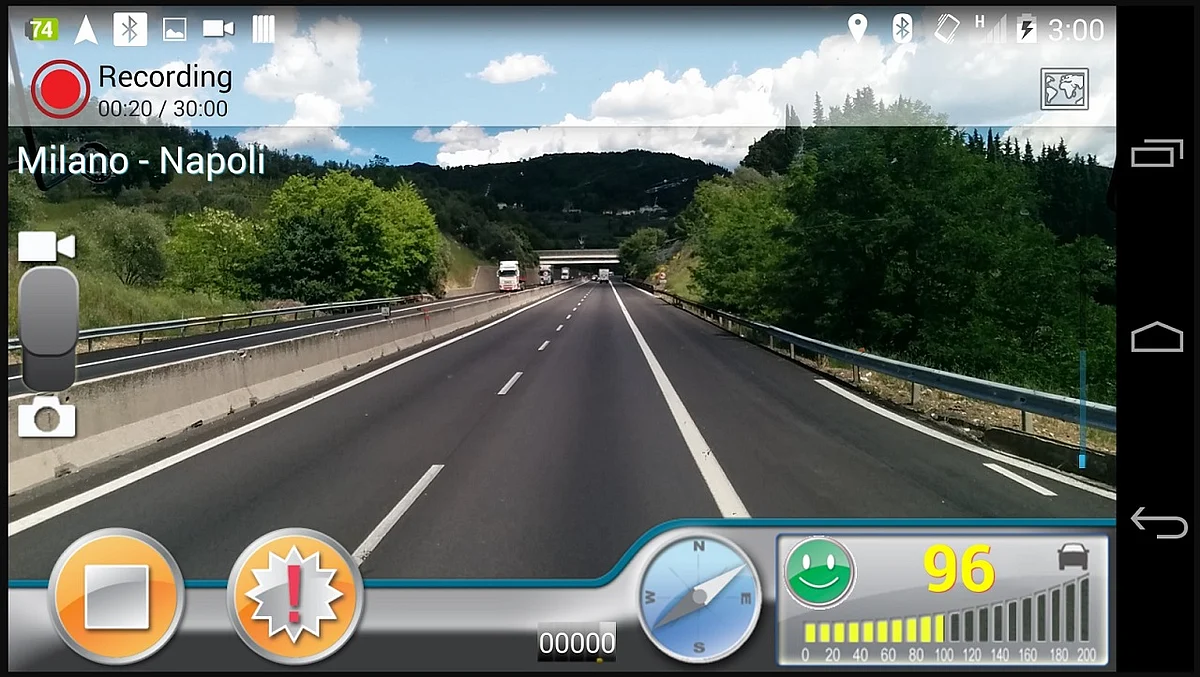 Old smartphones can be used as dashboard cameras.