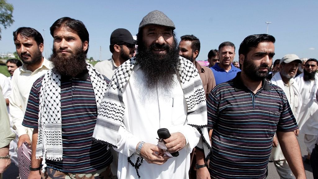 Kashmiri militant group Hizbul Mujahideen headed by Syed Salahuddin.&nbsp;